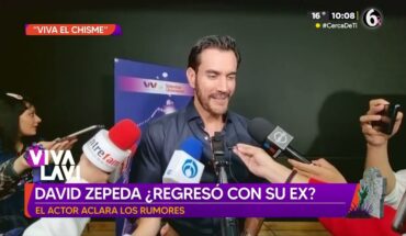 Video: ¿David Zepeda regresó con su ex? | Vivalavi MX