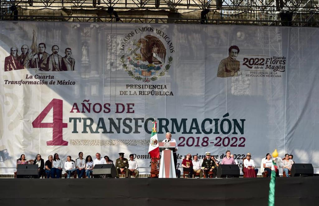 AMLO afirma que su gobierno practica el "humanismo mexicano"