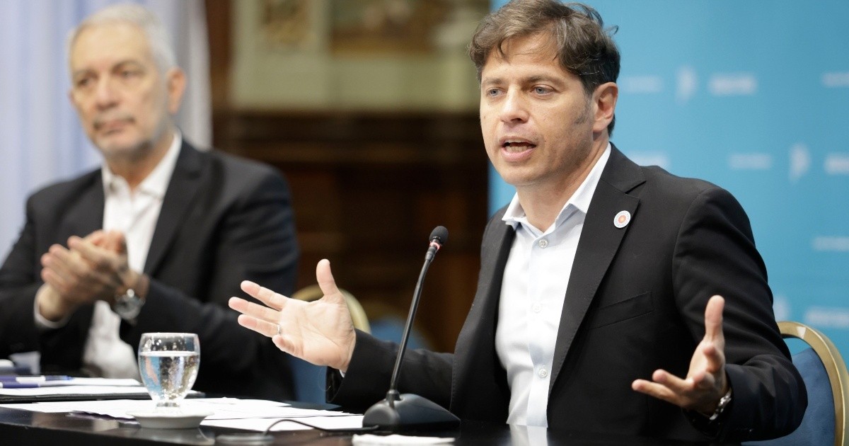 Axel Kicillof: "A governor does not decide who enters or who gets out of jail"