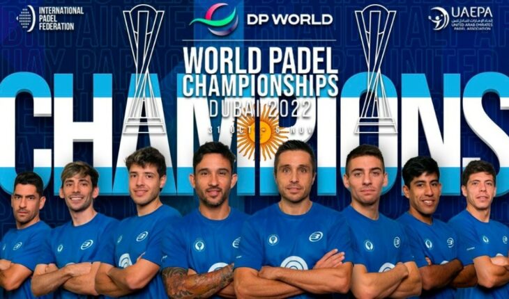 Champions: Argentina beat Spain and won the Padel World Cup