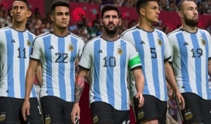 En el simulador de FIFA 23, la Argentina fue campeón de Qatar 2022