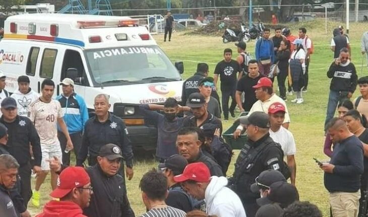 Fight on Coacalco soccer field ends in shootout