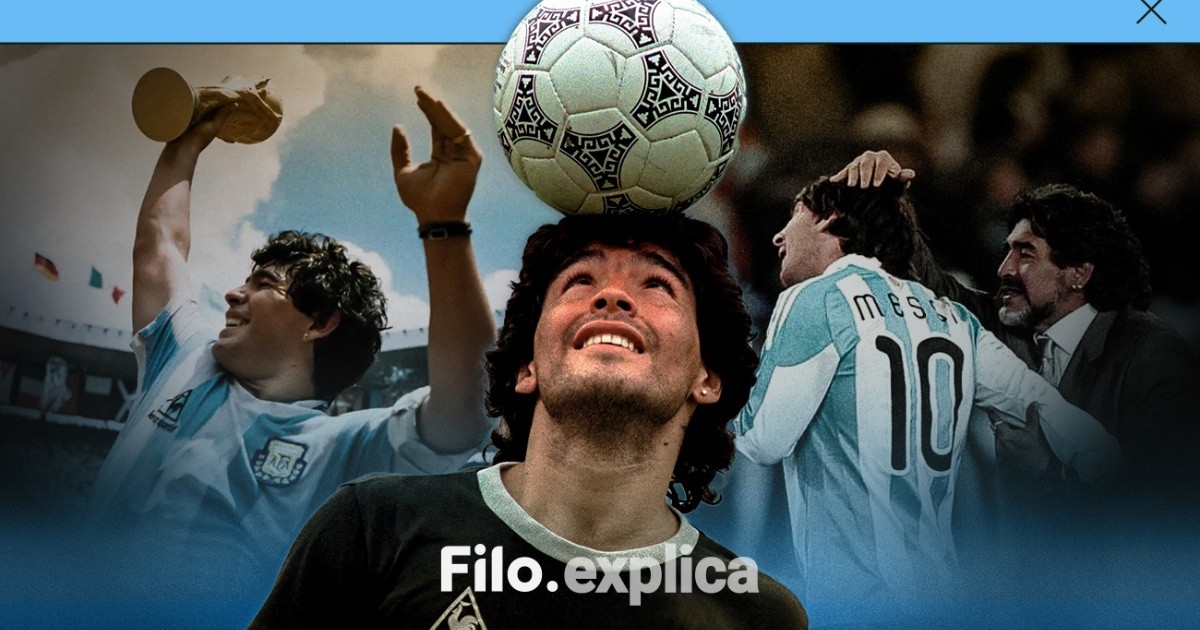 Filo.explica│Los mundiales de Maradona: a dos años de su muerte
