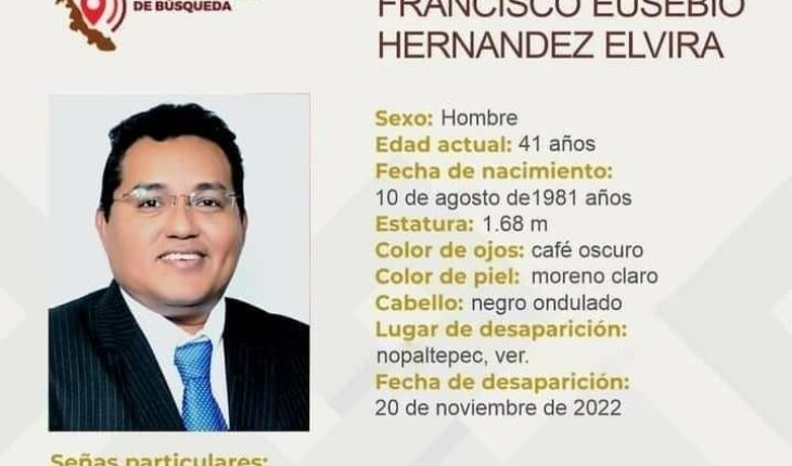 Francisco Hernández, periodista de Veracruz, está desaparecido