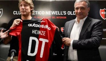 Heinze firmó contrato y es el DT de Newell’s: “Hay mucho del sentir”