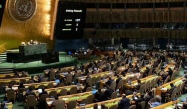 La ONU aprobó el cese del bloqueo de EEUU a Cuba