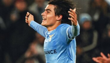 Luka Romero anotó su primer gol en la Lazio