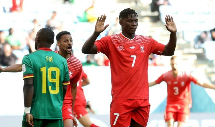 Mundial de Qatar 2022: Suiza le ganó a Camerún con un gol que Embolo, su autor, no festejó