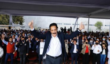 Omar Fayad uncovers for the Presidency of Mexico… and the PRI