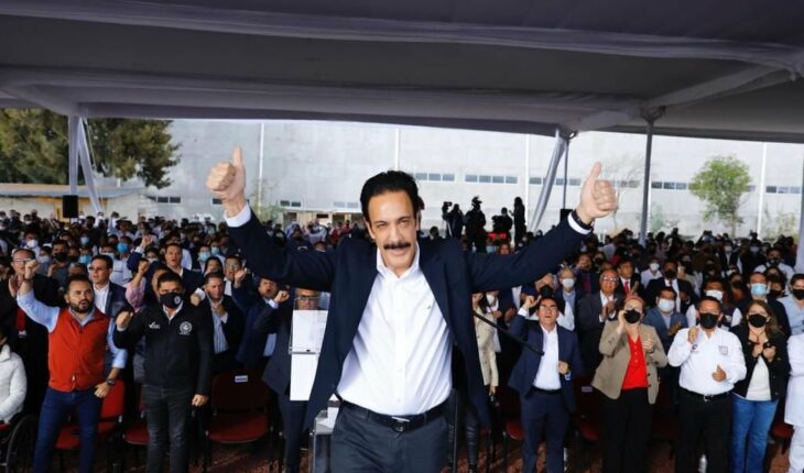 Omar Fayad uncovers for the Presidency of Mexico… and the PRI