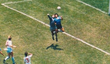 Se conocieron fotos inéditas del gol de Diego Maradona a Inglaterra en el Mundial de México 1986