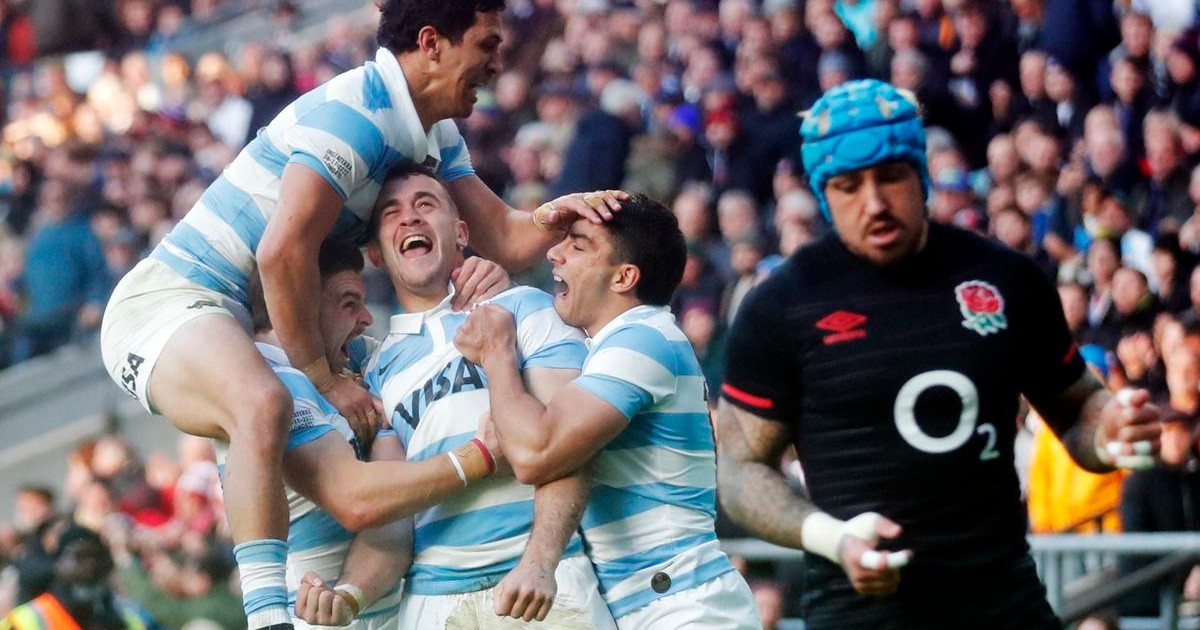 The Pumas gave the blow and beat England at Twickenham