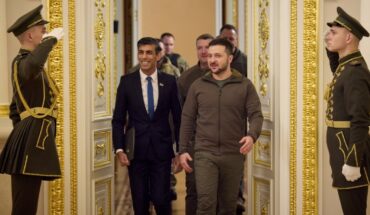 Ucrania: Rishi Sunak visitó Kiev y reafirmó el apoyo del Reino Unido