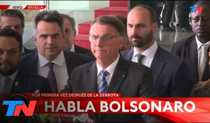 Video: Jair Bolsonaro: “Seguiré cumpliendo los mandatos de la Constitución”