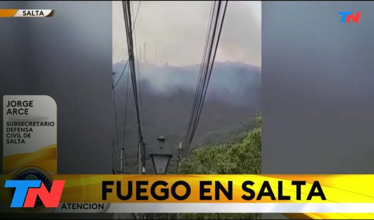 Video: SALTA I Se agravaron los incendios forestales por la sequía