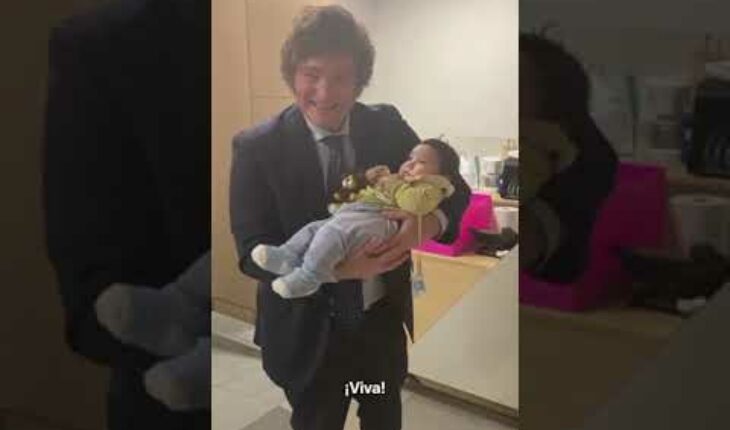 Video: Una mujer le puso Milei a su bebé en honor al diputado liberal: “Quiero que sea economista como él”