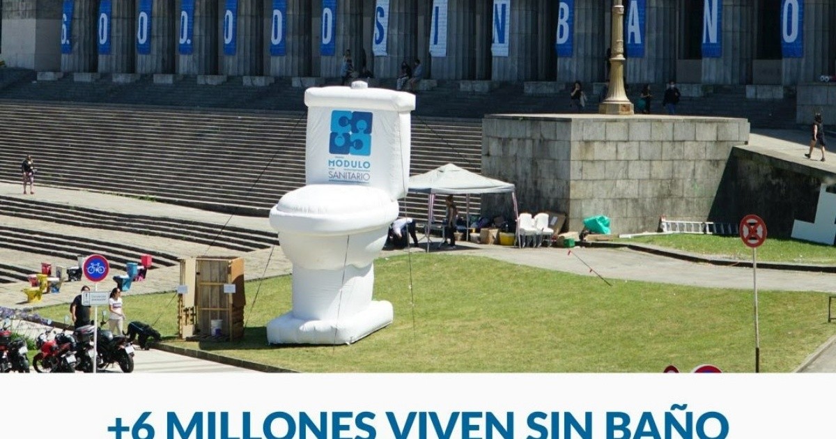 World Toilet Day: More than 6 million people in Argentina do not have a bathroom