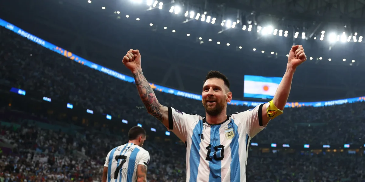 Argentina beat Croatia 3-0 and is a World Cup finalist