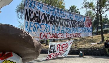 Bloqueos en Xochimilco continúa; obras no tocan redes de agua: gobierno CDMX