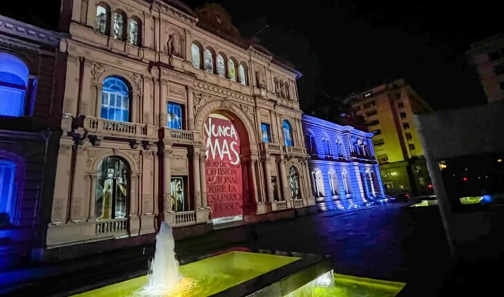Casa Rosada celebrará el 39° aniversario de la democracia con un videomapping