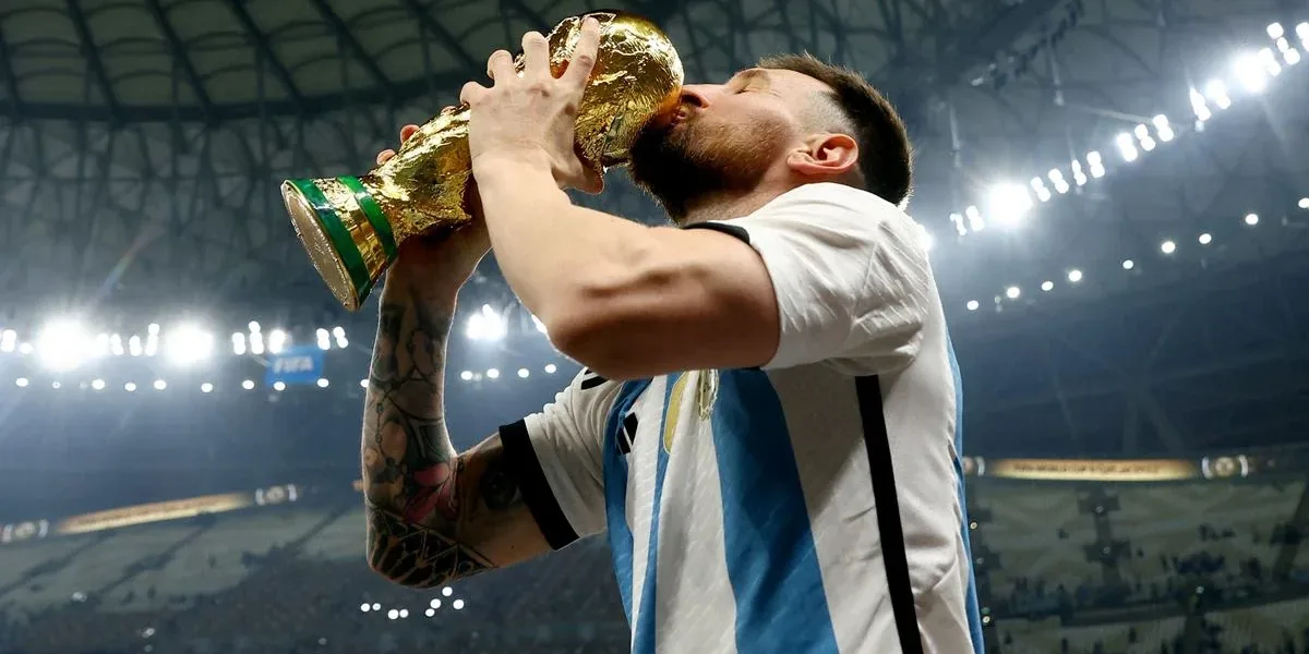 Messi, tras levantar la Copa del Mundo: "Después de esto no hay más nada"