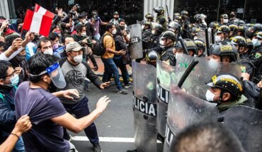 Perú: la policía reprimió las protestas frente al Congreso