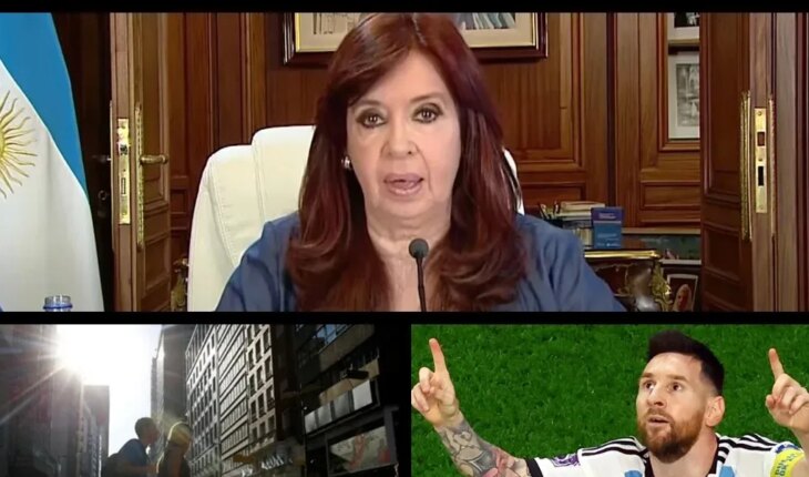 The chronology of the case that ended with CFK’s conviction; “I think the vice president’s decision is final”; The seven records Messi could break in Qatar 2022; Search trends in Argentina during 2022; and so on…
