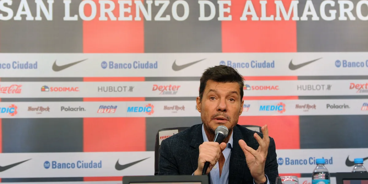 Tinelli, on San Lorenzo: "I would never touch a peso of the club I love"