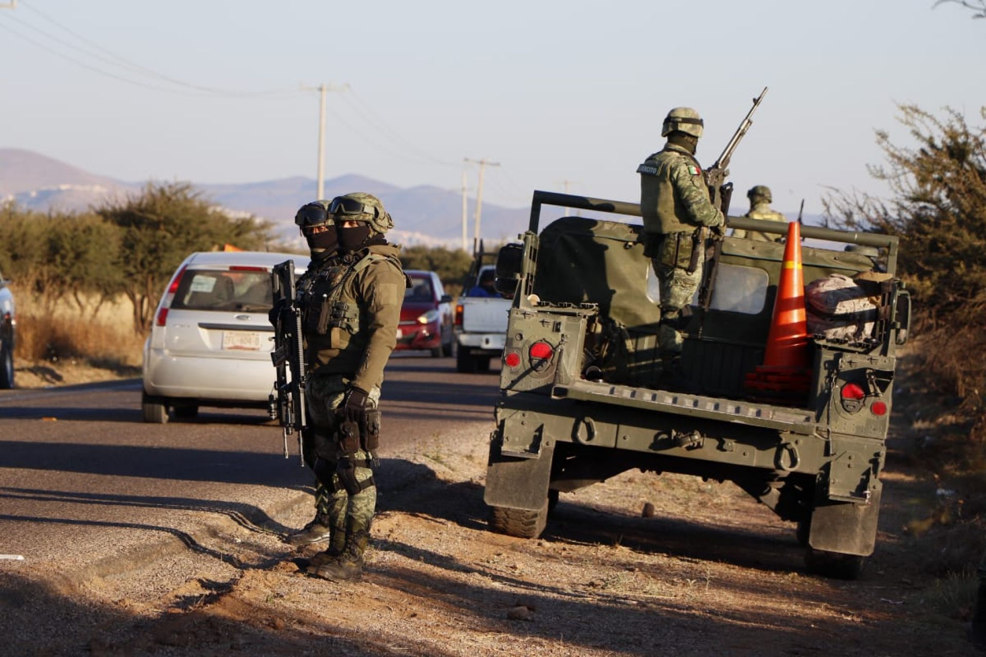 Two bodies found on San Jerónimo road, in Zacatecas