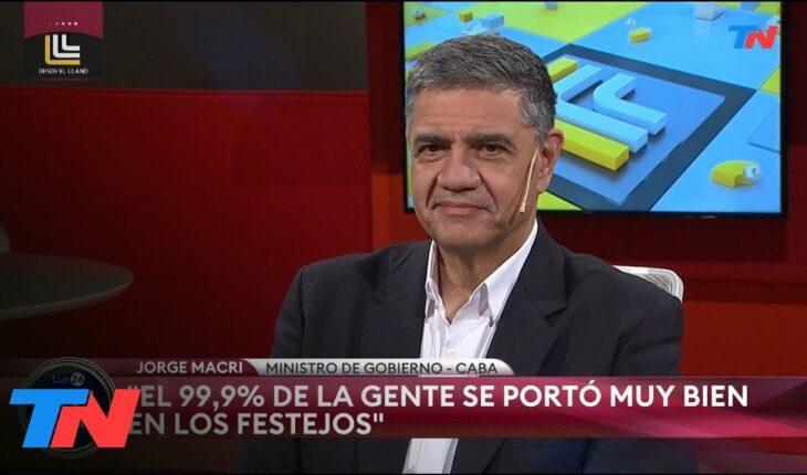 Video: ARGENTINA CAMPEÓN DEL MUNDO I “Hubo muchos destrozos después de los festejos”: Jorge Macri