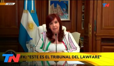 Video: CAUSA VIALIDAD: Habló Cristina Fernandez “Este es el tribunal del lawfare”