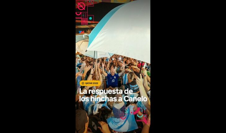 Video: La respuesta de los hinchas argentinos a Canelo Álvarez
