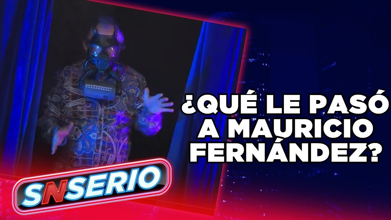 Mauricio Fernández hace peculiar entrada con máscara | SNSerio