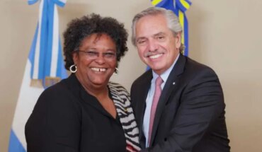 Alberto Fernández mantuvo una reunión bilateral con la primera ministra de Barbados