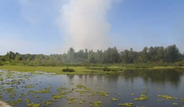 Costanera Sur Ecological Reserve: the fire is “controlled” but cooling tasks continue