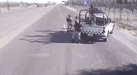 Guardia Nacional dispara contra un auto; Fiscalía justifica ataque