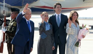 Justin Trudeau ya está en México y aterrizó en el AIFA