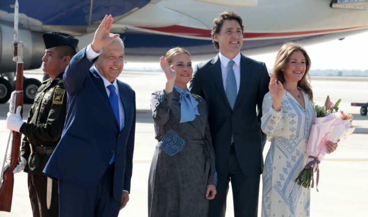 Justin Trudeau ya está en México y aterrizó en el AIFA