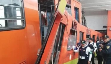 México: un muerto y 23 heridos por choque entre dos trenes en el subte