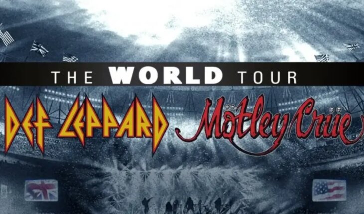 Mötley Crüe y Def Leppard vuelven a la Argentina en el marco de su gira “The World Tour”