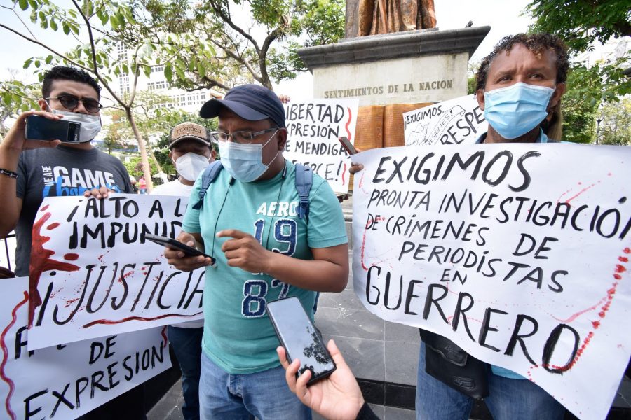 Periodistas de Guerrero exigen buscar a colegas desaparecidos