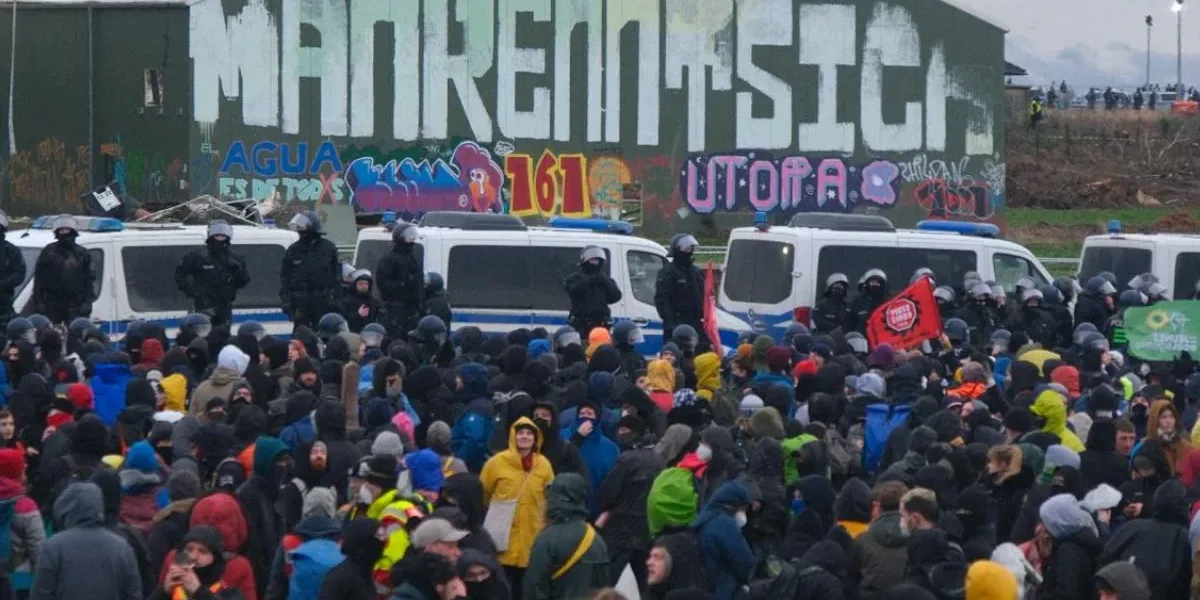 Protestas y represión en Alemania: manifestantes denuncian a la policía por "violencia"