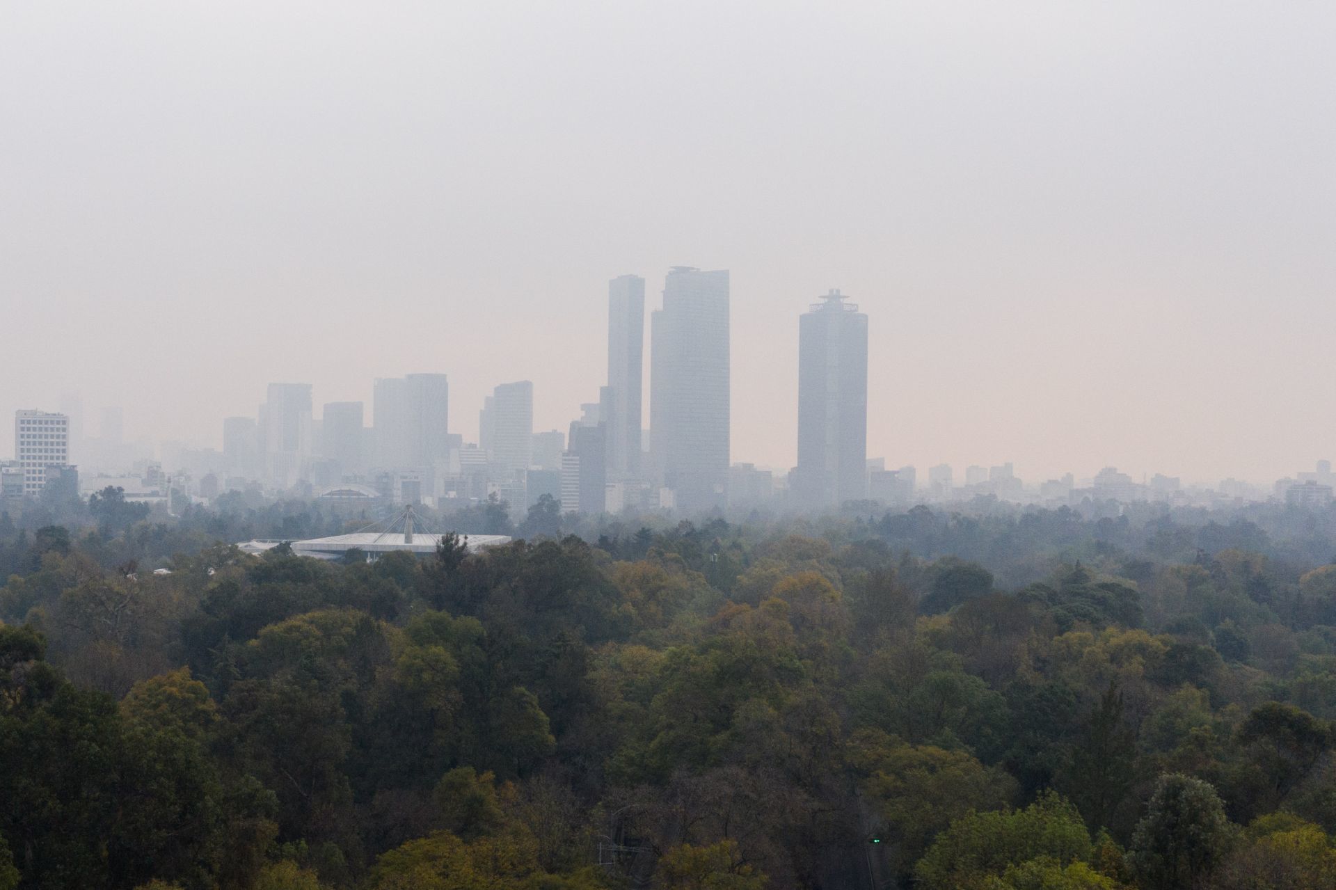 Reportan mala calidad del aire en CDMX y Edomex