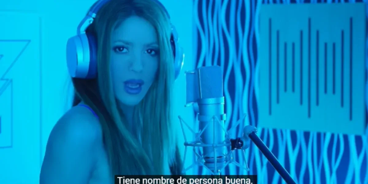 Shakira spoke directly to Gerard Piqué in session #53 with Bizarrap