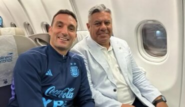 Tapia was confident about the continuity of Scaloni in the Argentine National Team: “As soon as he comes, he will sign his contract”