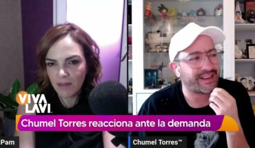 Video: Chumel Torres reacciona a demanda de Gloria Trevi | Vivalavi