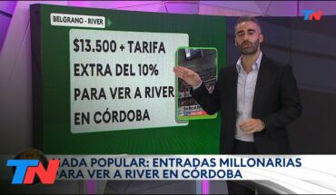 Video: ENTRADAS MILLONARIAS PARA EL MILLONARIO: Eiver en Córdoba con Populares a $15 mil pesos