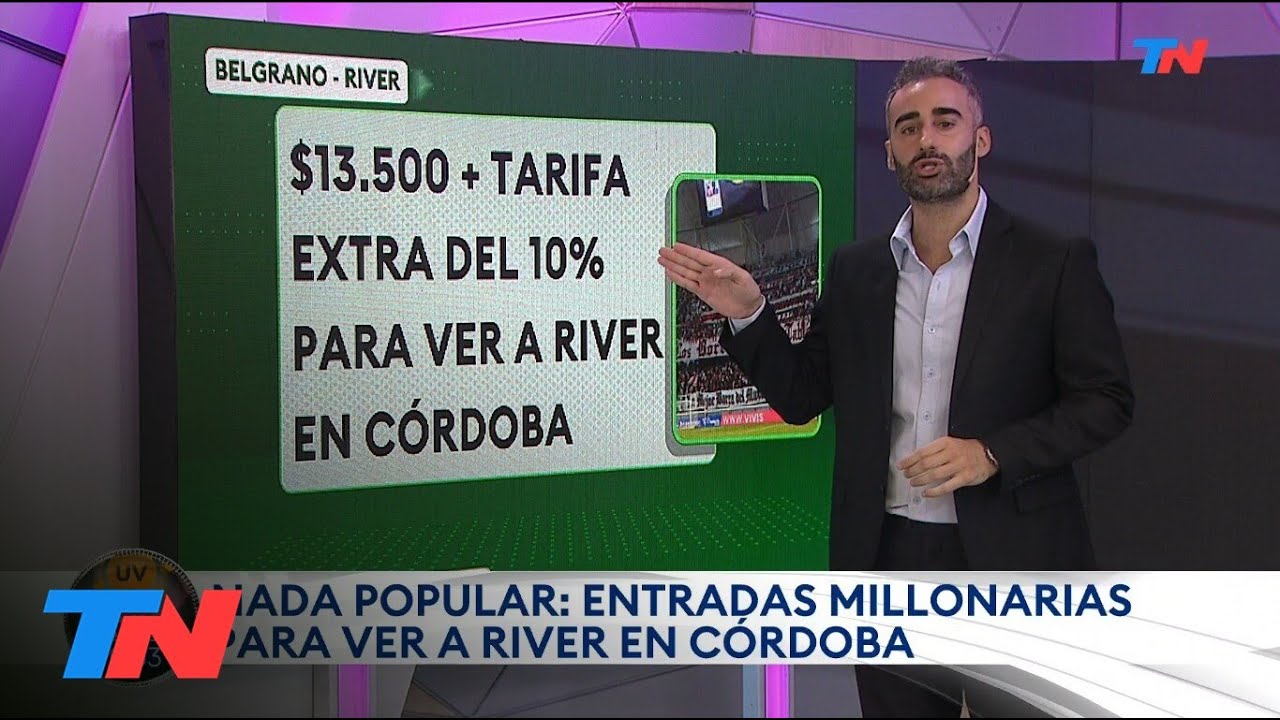 ENTRADAS MILLONARIAS PARA EL MILLONARIO: Eiver en Córdoba con Populares a $15 mil pesos