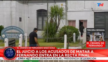 Video: JUICIO POR FERNANDO BÁEZ SOSA I Los familiares de los rugbiers fueron al penal a visitarlos