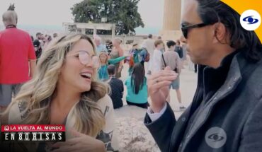 Video: Mabel y Ricardo Arjona en Grecia; Don Jediondo y Melina en Marruecos -La vuelta al mundo en 80 risas